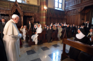 10-Voyage apostolique en Lituanie : Rencontre avec les prêtres, les religieux, les personnes consacrées et les séminaristes