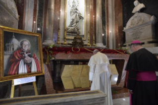 12-Pastoralbesuch in der Diözese Palermo: Begegnung mit dem Klerus, Ordensleuten und Seminaristen