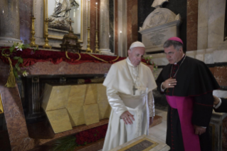8-Pastoralbesuch in der Diözese Palermo: Begegnung mit dem Klerus, Ordensleuten und Seminaristen