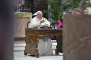 16-Visita pastoral a la diócesis de Palermo: Encuentro con el clero, los religiosos y los seminaristas