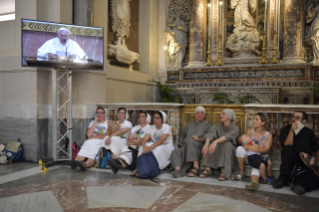 22-Visita pastoral a la diócesis de Palermo: Encuentro con el clero, los religiosos y los seminaristas
