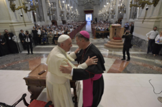 19-Visita pastoral a la diócesis de Palermo: Encuentro con el clero, los religiosos y los seminaristas