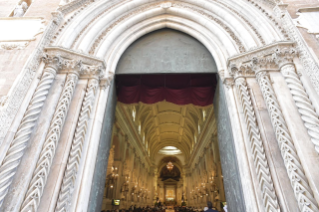 26-Visita pastoral a la diócesis de Palermo: Encuentro con el clero, los religiosos y los seminaristas