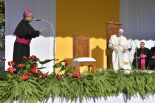4-Visita pastoral a la diócesis de Piazza Armerina: Encuentro con los fieles