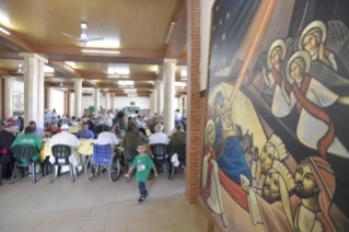 14-Almoço do Santo Padre na Missão Esperança e Caridade  (Frei Biagio Conte)