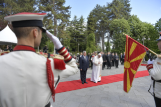9-Apostolic Journey to North Macedonia: Meeting with the Authorities, with Civil Society and with the Diplomatic Corps 