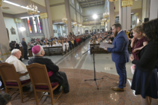 15-Voyage apostolique en Bulgarie : Rencontre avec la communauté catholique 