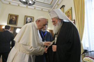 4-Viaggio Apostolico in Bulgaria: Visita al Patriarca e al Santo Sinodo  