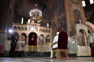 17-Viaggio Apostolico in Bulgaria: Visita al Patriarca e al Santo Sinodo  