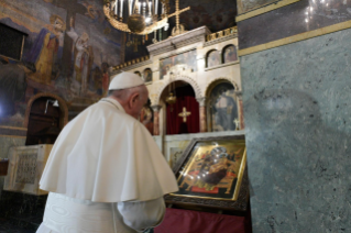 20-Viaggio Apostolico in Bulgaria: Visita al Patriarca e al Santo Sinodo  