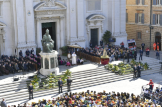 9-Visita a Loreto: Encontro com os fiéis