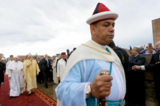 7-Voyage apostolique au Maroc : Rencontre avec le peuple marocain, les autorités, la société civile et le corps diplomatique