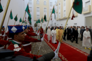 6-Apostolische Reise nach Marokko: Besuch des Mohammed-VI-.Instituts für die Ausbildung von Imamen, Predigern und Predigerinnen