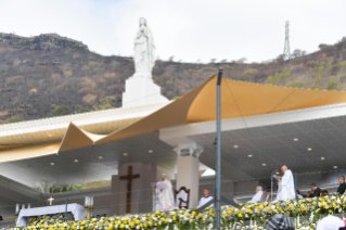7-Apostolische Reise nach Mauritius: Heilige Messe 