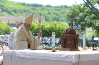 26-Apostolic Journey to Romania: Divine Liturgy with the Beatification of 7 Greek-Catholic Martyr bishops  