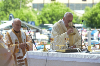 24-Apostolic Journey to Romania: Divine Liturgy with the Beatification of 7 Greek-Catholic Martyr bishops  