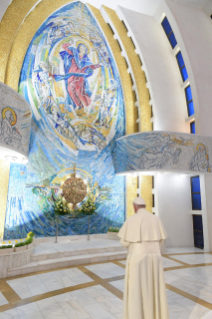 9-Apostolic Journey to Romania: Visit to Our Lady Queen of Iasi Cathedral 