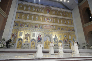 9-Apostolic Journey to Romania: The Lord's prayer in the new Orthodox Cathedral