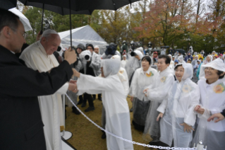 0-Apostolische Reise nach Japan: Botschaft des Heiligen Vaters über Atomwaffen 