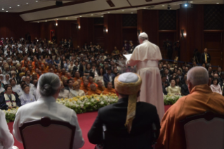 3-Apostolische Reise nach Thailand: Begegnung mit den christlichen Religionsführern und denen anderer Religionen 