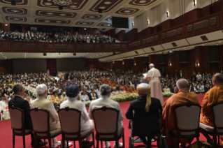 10-Apostolische Reise nach Thailand: Begegnung mit den christlichen Religionsführern und denen anderer Religionen 