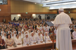 6-Apostolische Reise nach Thailand: Begegnung mit dem Ärzteteam des "St. Louis Hospitals"