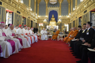 1-Apostolische Reise nach Thailand: Besuch beim Obersten Patriarchen der Buddhisten 