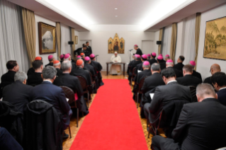 0-Voyage apostolique au Japon : Rencontre avec les évêques 