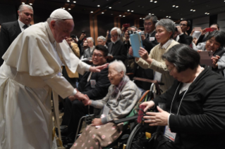 2-Apostolic Journey to Japan: Meeting with the victims of Triple Disaster