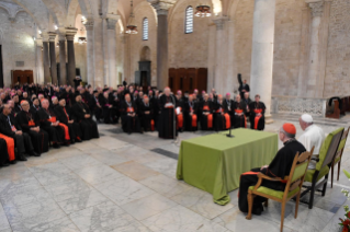 4-Visita a Bari: Encontro com os Bispos do Mediterrâneo 