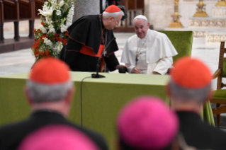3-Visita a Bari: Encuentro con los obispos del Mediterráneo