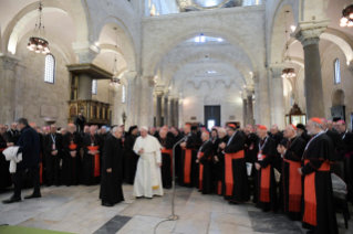 14-Visite à Bari : Rencontre avec les évêques de la Méditerranée