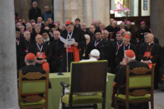 13-Besuch in Bari: Begegnung mit den Bischöfen des Mittelmeerraumes 