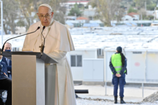 12-Apostolic Journey to Cyprus and Greece: Visit to the Refugees  