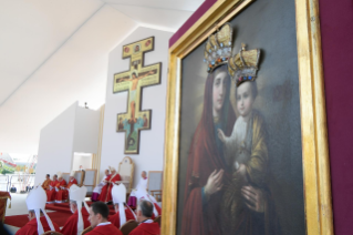 8-Voyage apostolique en Slovaquie : Divine liturgie byzantine de saint Jean Chrysostome présidée par le Saint-Père 