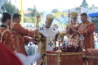 10-Apostolische Reise in die Slowakei: Göttliche Liturgie des hl. Johannes Chrysostomos im byzantinischen Ritus unter Vorsitz von Papst Franziskus  