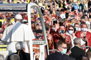 2-Apostolische Reise in die Slowakei: Göttliche Liturgie des hl. Johannes Chrysostomos im byzantinischen Ritus unter Vorsitz von Papst Franziskus  