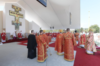 15-Apostolische Reise in die Slowakei: Göttliche Liturgie des hl. Johannes Chrysostomos im byzantinischen Ritus unter Vorsitz von Papst Franziskus  