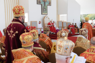 20-Apostolische Reise in die Slowakei: Göttliche Liturgie des hl. Johannes Chrysostomos im byzantinischen Ritus unter Vorsitz von Papst Franziskus  