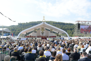 21-Apostolische Reise in die Slowakei: Göttliche Liturgie des hl. Johannes Chrysostomos im byzantinischen Ritus unter Vorsitz von Papst Franziskus  