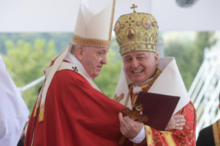 24-Apostolische Reise in die Slowakei: Göttliche Liturgie des hl. Johannes Chrysostomos im byzantinischen Ritus unter Vorsitz von Papst Franziskus  