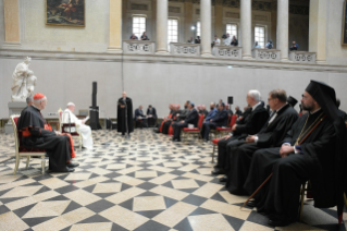 4-Viagem Apostólica a Budapeste: Encontro com os representantes do Conselho Ecumênico das Igrejas