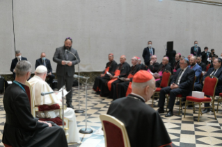 1-Viagem Apostólica a Budapeste: Encontro com os representantes do Conselho Ecumênico das Igrejas