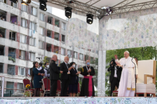 5-Apostolische Reise in die Slowakei: Begegnung mit der Roma-Gemeinschaft 