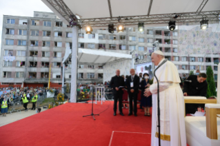 2-Apostolische Reise in die Slowakei: Begegnung mit der Roma-Gemeinschaft 
