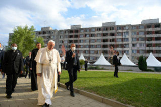 17-Apostolische Reise in die Slowakei: Begegnung mit der Roma-Gemeinschaft 