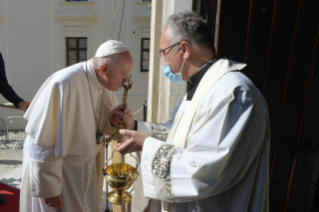 5-Apostolische Reise in die Slowakei: Begegnung mit Bischöfen, Priestern, Ordensleuten, Seminaristen und Katechisten 