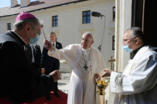 11-Apostolische Reise in die Slowakei: Begegnung mit Bischöfen, Priestern, Ordensleuten, Seminaristen und Katechisten 