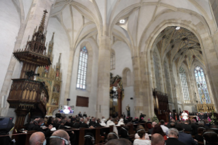 16-Apostolische Reise in die Slowakei: Begegnung mit Bischöfen, Priestern, Ordensleuten, Seminaristen und Katechisten 