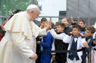 1-Besuch von Papst Franziskus in Assisi aus Anlass des Wirtschaftsforums “Economy of Francesco”